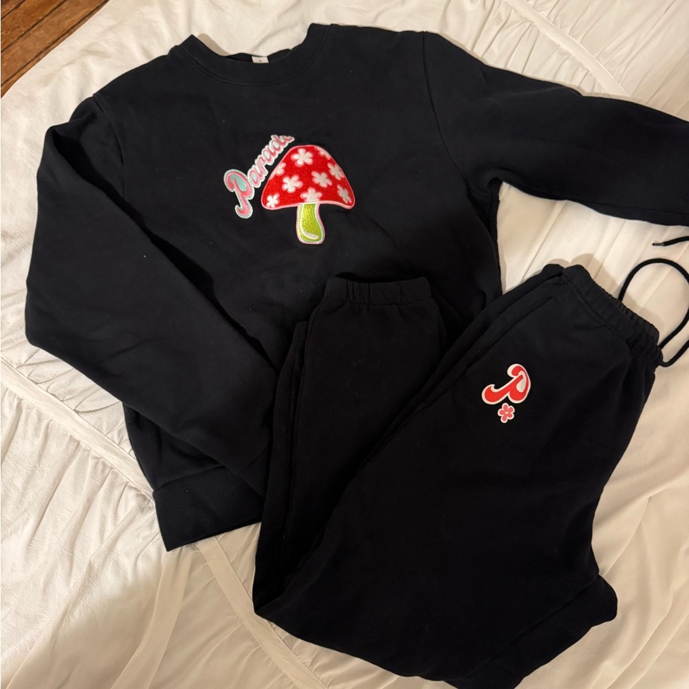 Black Sweat Set